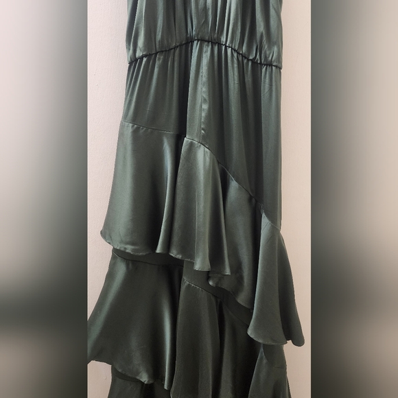 Zimmermann Elegant Green Sleeveless Dress, Size Small, Silk. Without Belt. - Picture 7 of 10